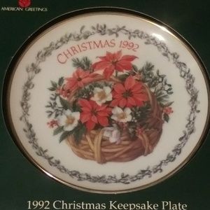 1992 Porcelain Plate